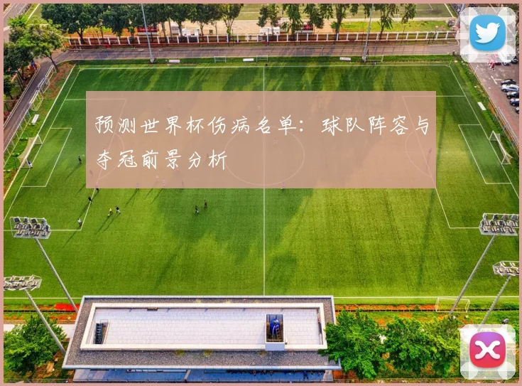 预测世界杯伤病名单：球队阵容与夺冠前景分析